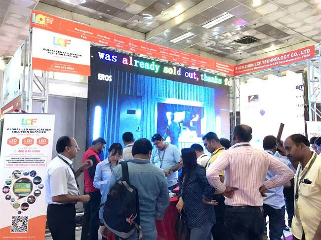 2016年印度新德里广告展米兰milan展会现场