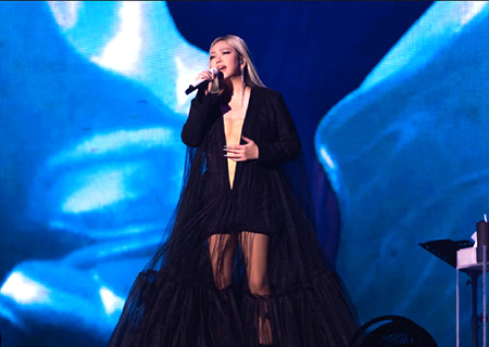 张惠妹新加坡演唱会,米兰milanLED租赁屏闪耀全场！